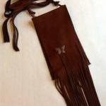 Boho Chocolate Brown Leath..