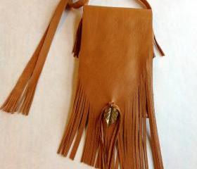 Boho Crossbody Leather Purse